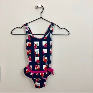 ESCARGOT Girl’s Flowered One Piece Size 6